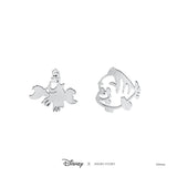 Disney Earring - Ariel Sebastian and Flounder Silver - KLOSH
