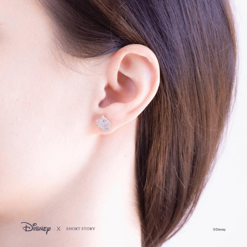 Disney Earring - Belle Mrs Potts and Chip Silver - KLOSH