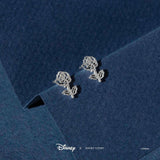 Disney Earring - Belle Rose Silver - KLOSH