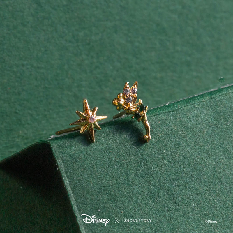 Disney Earring - Diamante Tinkerbell and Star - KLOSH