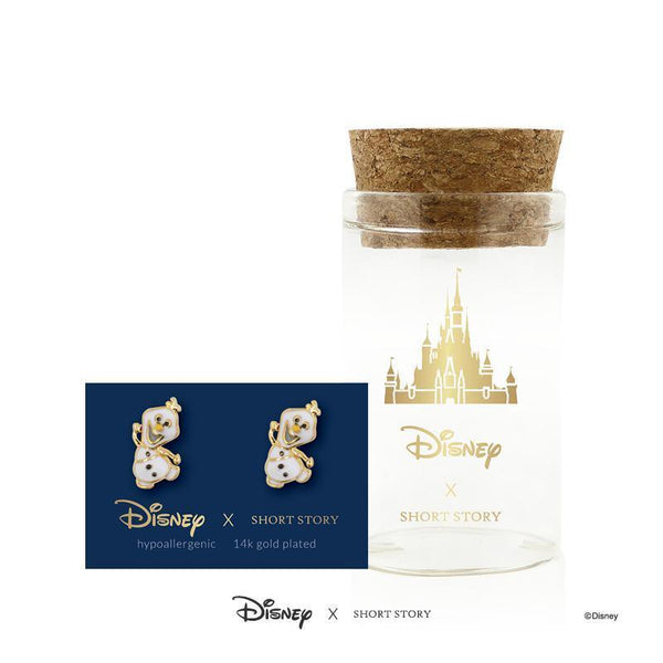 Disney Earring - Epoxy Frozen Olaf Snowman - KLOSH