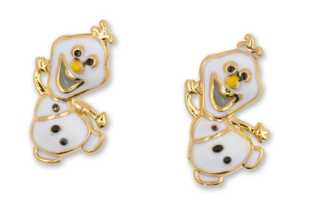 Disney Earring - Epoxy Frozen Olaf Snowman - KLOSH