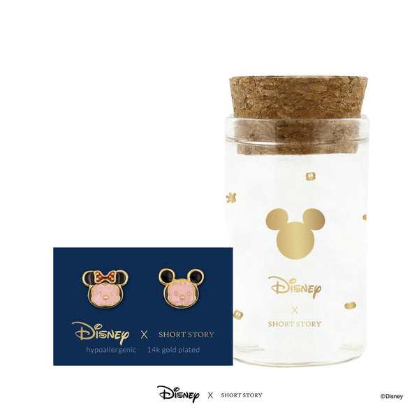 Disney Earring - Epoxy Mickey & Minnie - KLOSH