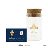 Disney Earring - Epoxy Rose and Card - KLOSH