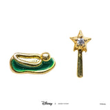 Disney Earring - Epoxy Tinkerbell Shoe and Wand - KLOSH