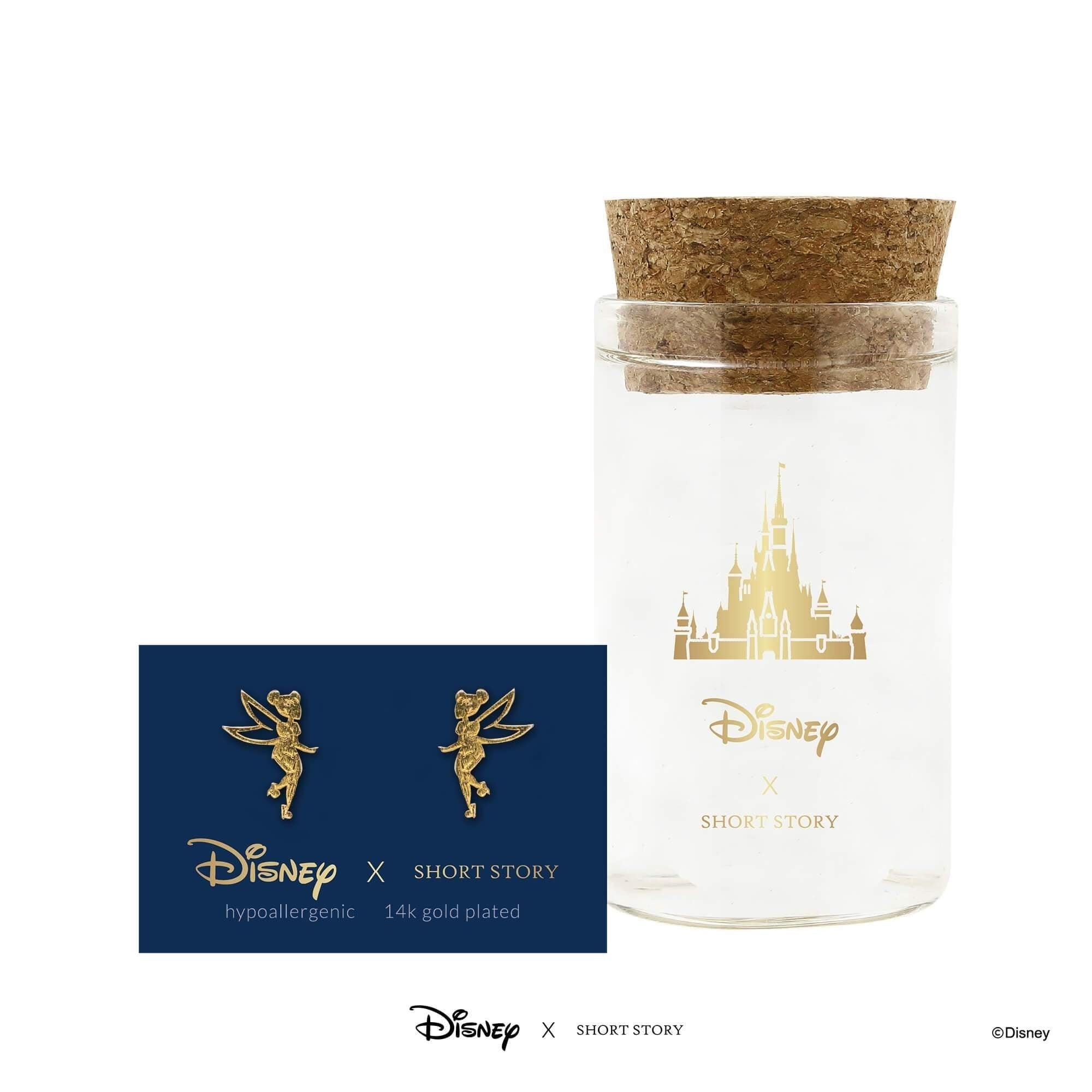 Disney Earring - Tinker Bell Gold - KLOSH