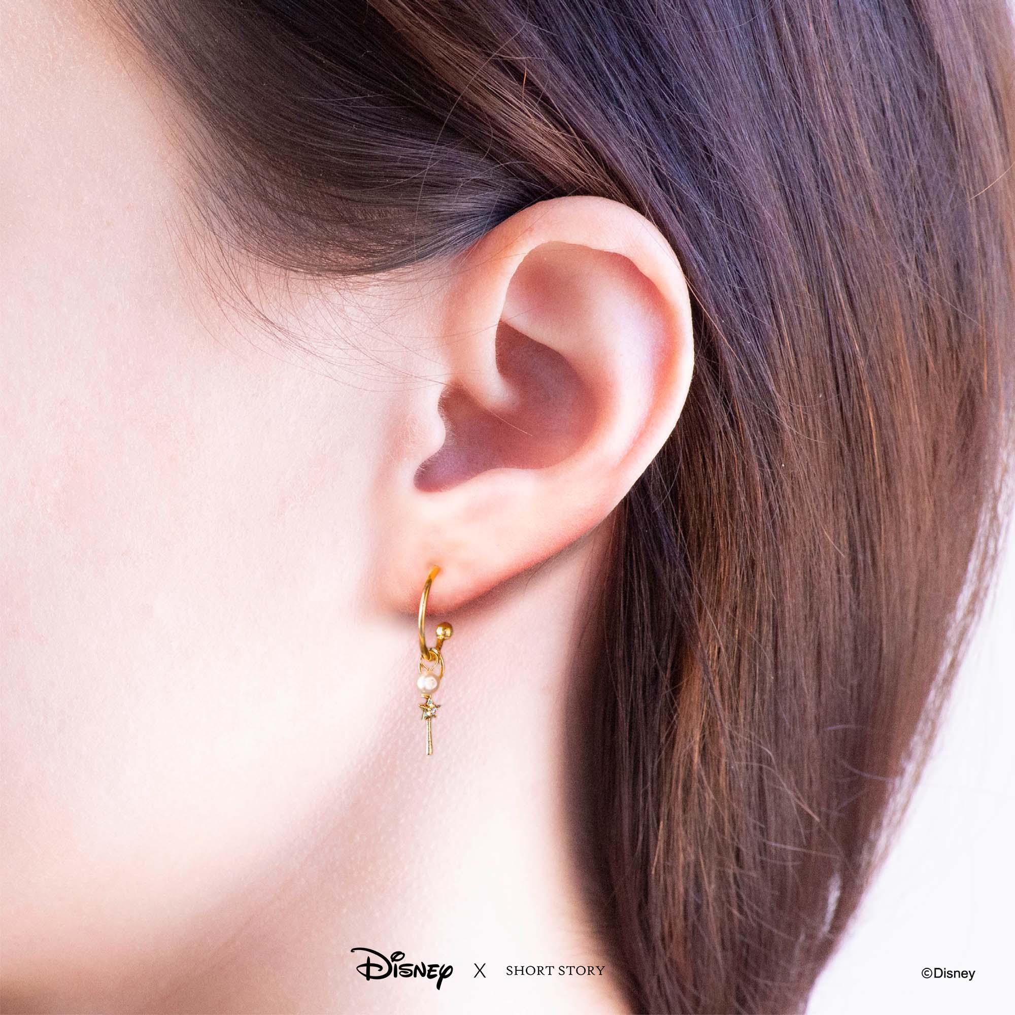 Disney Hoop Earring - Tinker Bell Gold - KLOSH