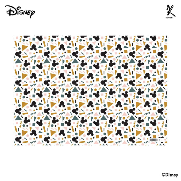 Disney Mickey & Friends - Geometrical Shapes Wrapping Paper - KLOSH