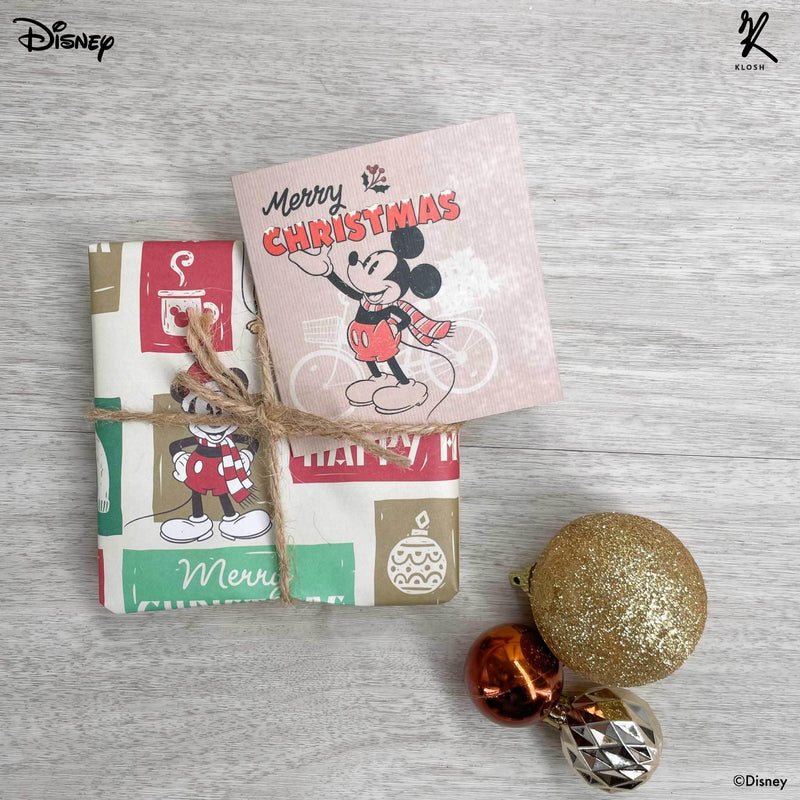 Disney Mickey & Friends - Vintage Christmas Feel Gift Tag - KLOSH