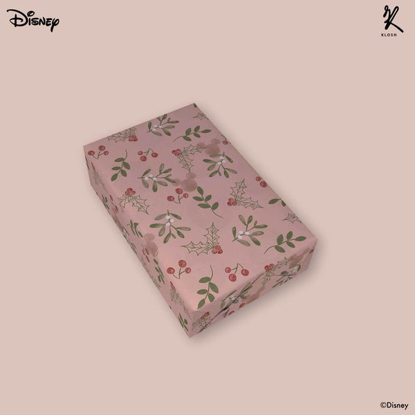 Disney Mickey Mouse - Mistletoe Christmas Wrapping Paper (Pack of 10) - KLOSH
