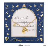 Disney Necklace - Beauty and the Beast Gold - KLOSH