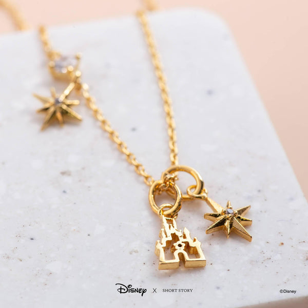Disney Necklace - Castle Gold - KLOSH
