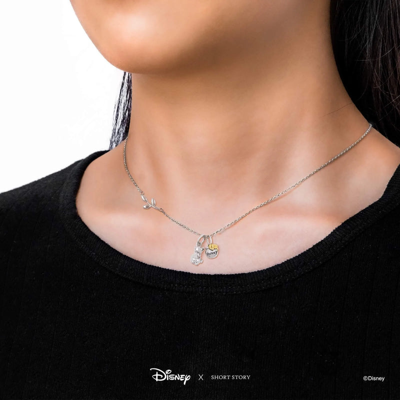 Disney Necklace - Pooh Silver - KLOSH