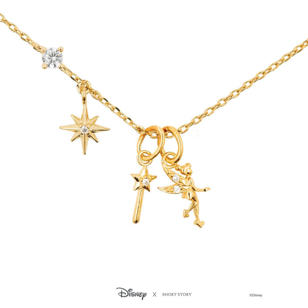 Disney Necklace - Tinker Bell Gold - KLOSH