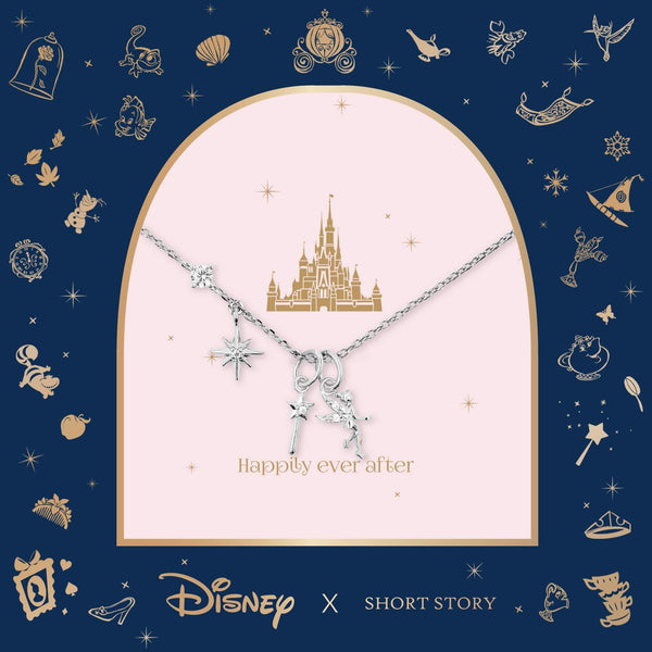 Disney Necklace - Tinker Bell Silver - KLOSH