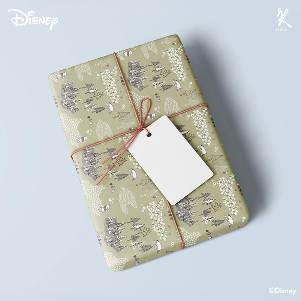 Disney Winnie the Pooh - Botanical Forest Wrapping Paper - KLOSH