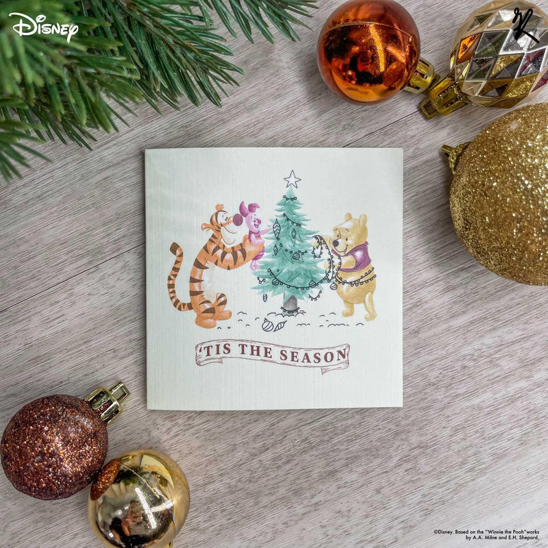 Disney Winnie the Pooh - Tis the Season Christmas Gift Tag - KLOSH
