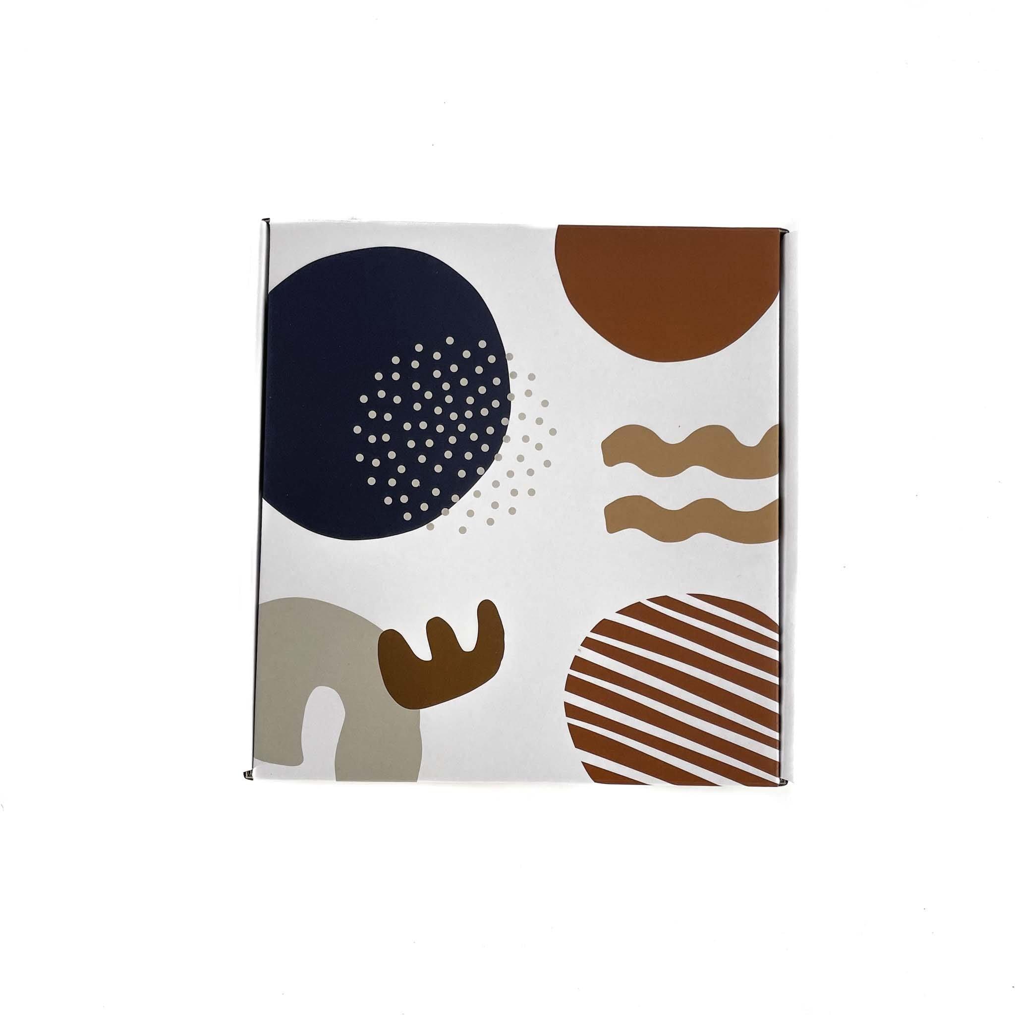 Gift Box - Abstract Art Folded Gift Boxes for Birthday, Wedding, Baby Shower - KLOSH