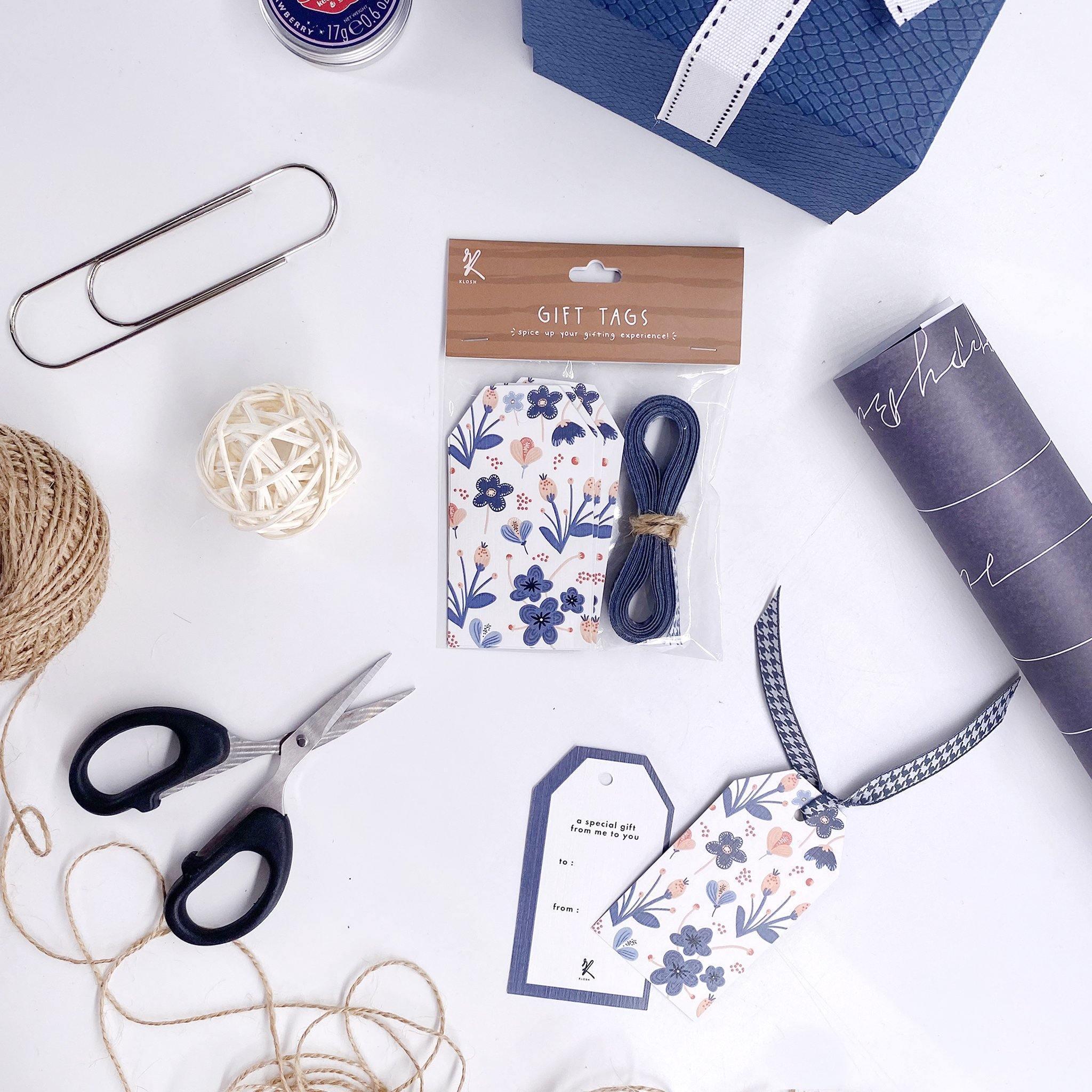 Gift Tags (Pack of 5) - 8 Designs - KLOSH