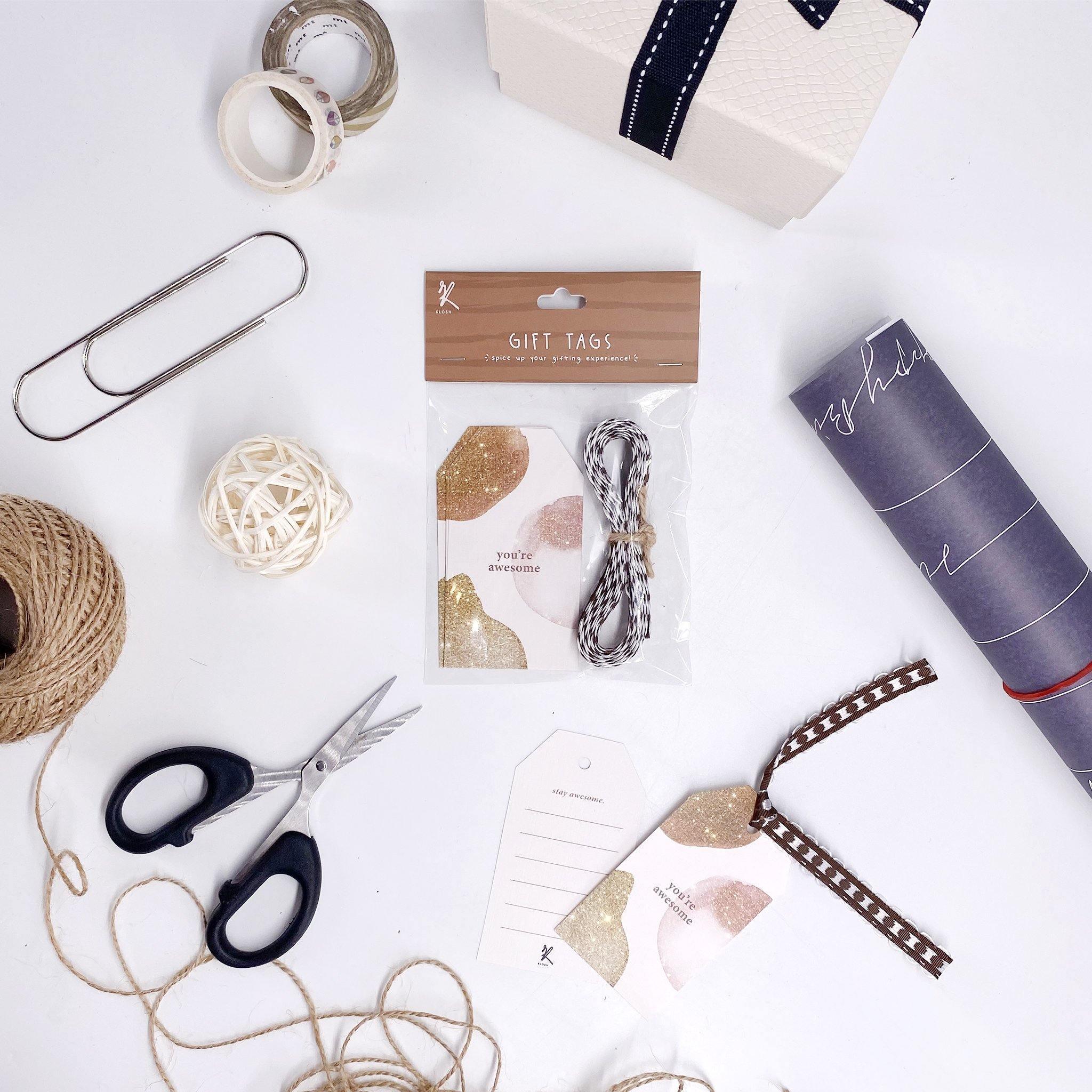 Gift Tags (Pack of 5) - 8 Designs - KLOSH