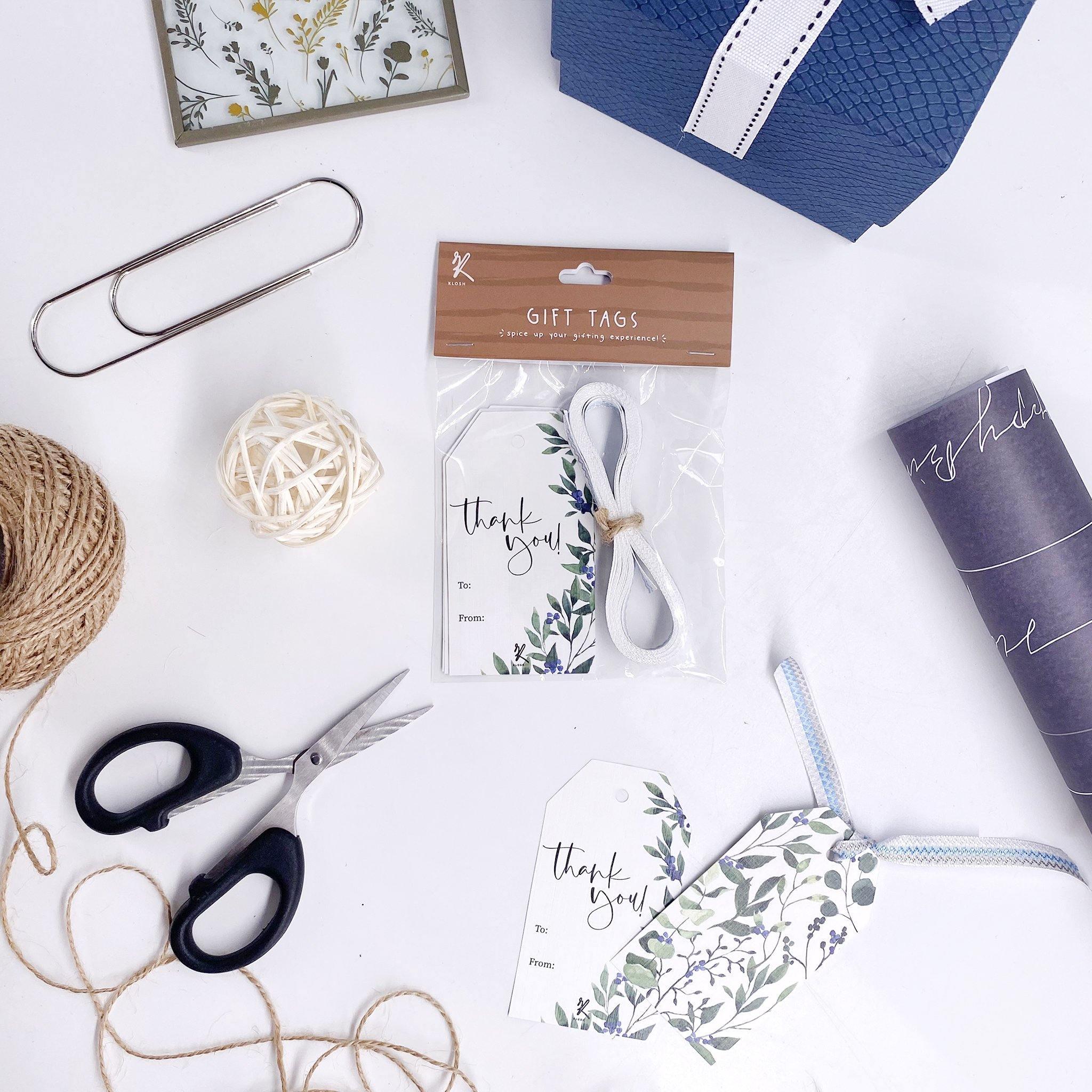 Gift Tags (Pack of 5) - 8 Designs - KLOSH