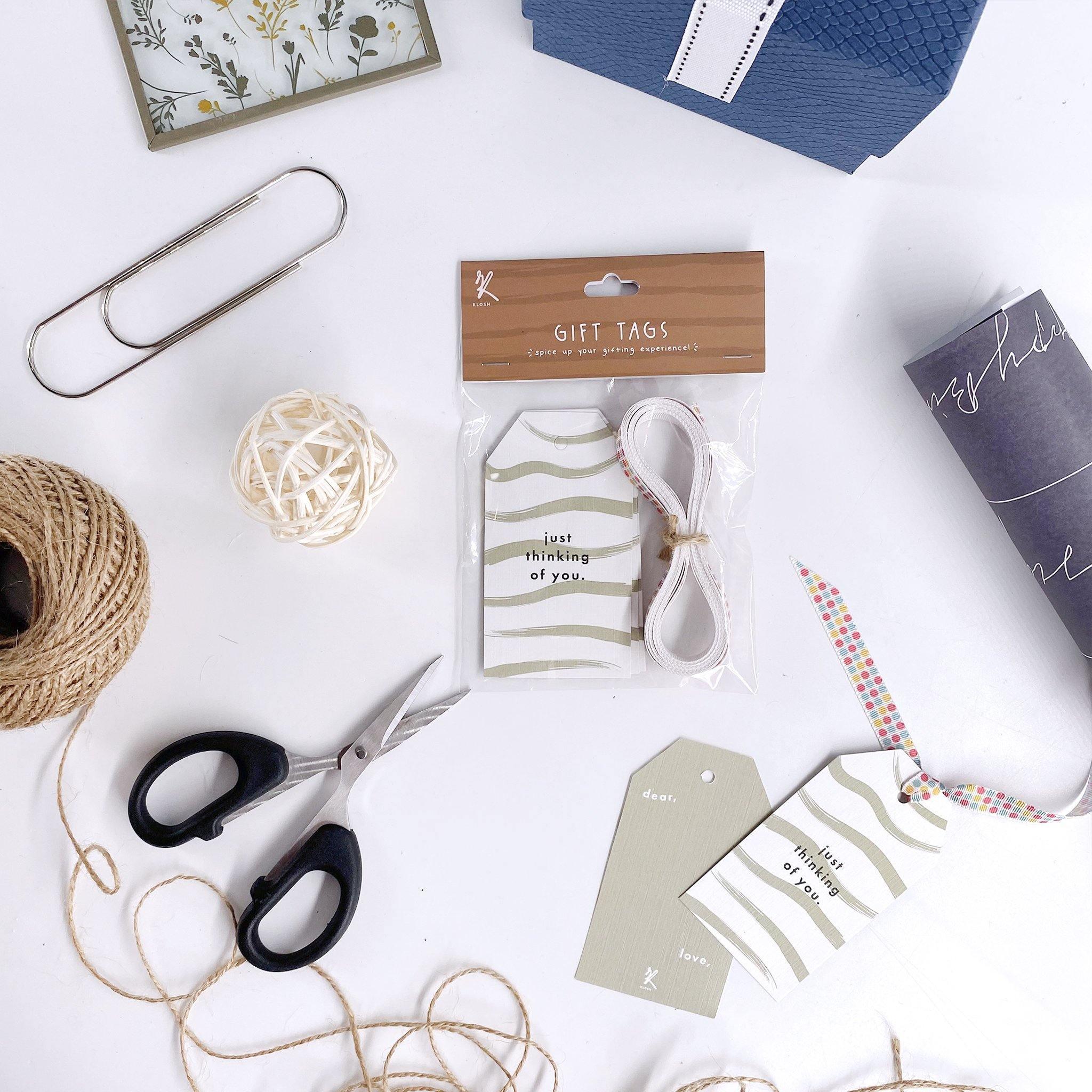 Gift Tags (Pack of 5) - 8 Designs - KLOSH