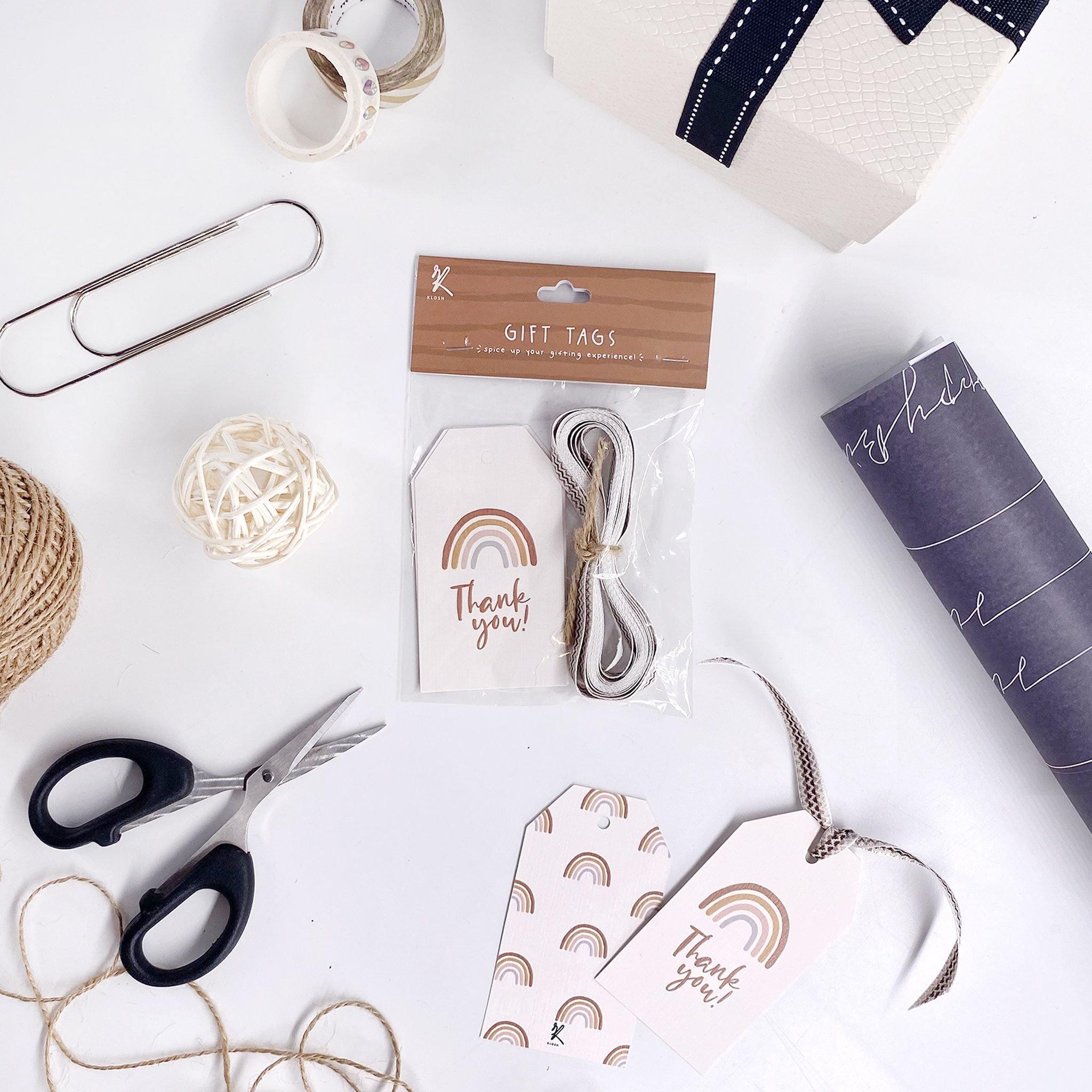 Gift Tags (Pack of 5) - 8 Designs - KLOSH