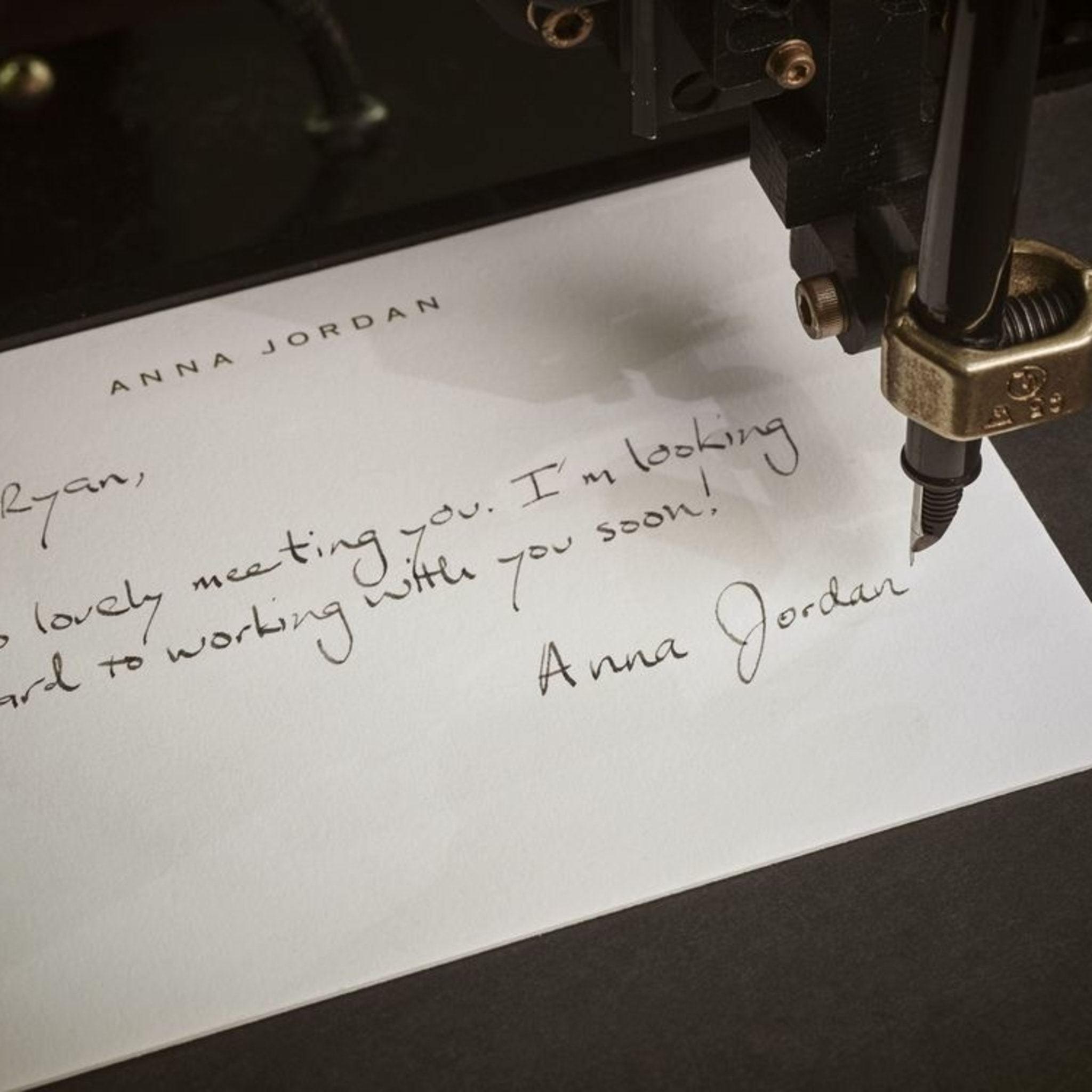 Handwritten Message - KLOSH