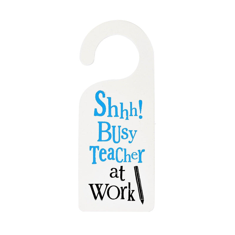 Hanging Door Sign - Busy Teacher - KLOSH