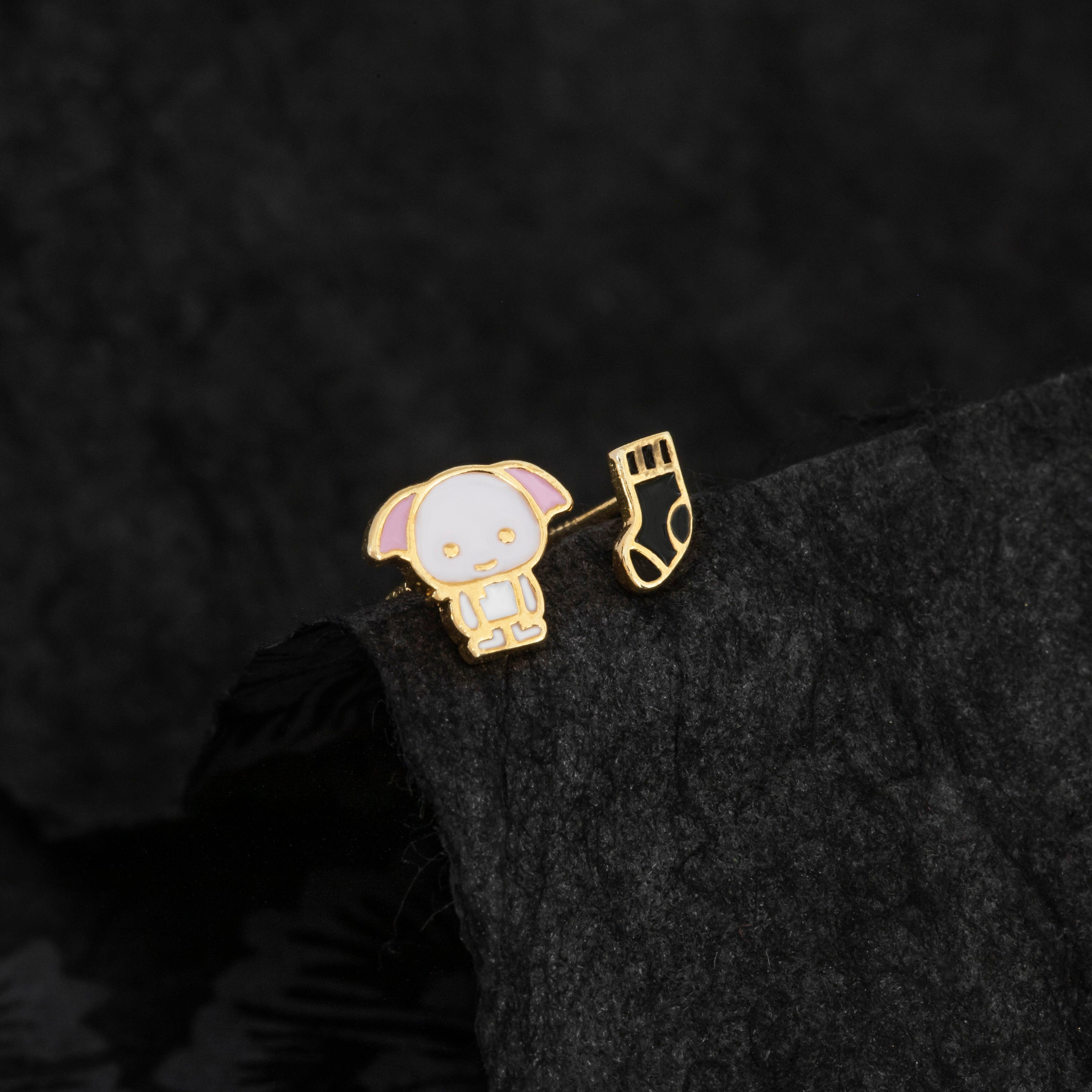 Harry Potter Earring - Epoxy Dobby & Sock - KLOSH