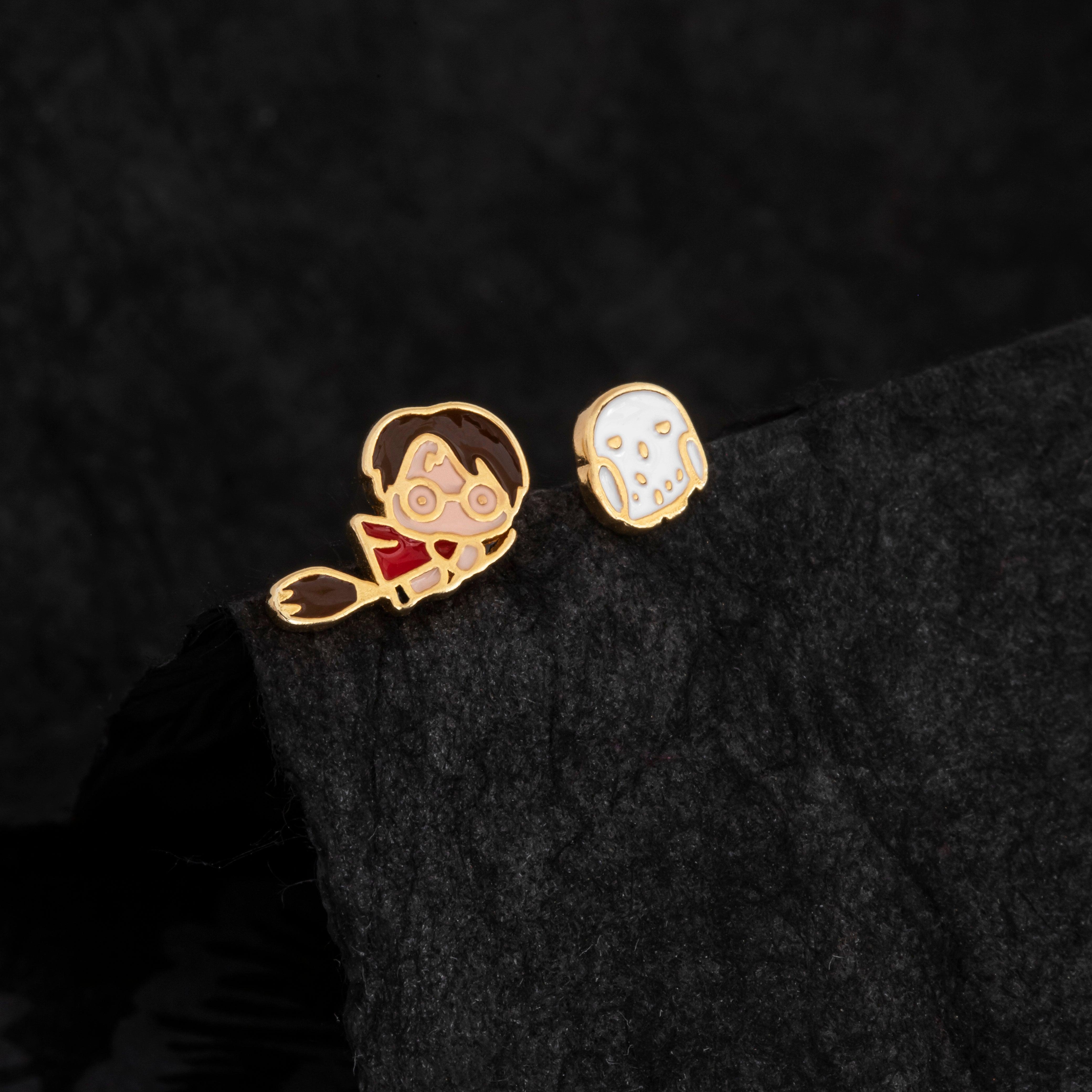 Harry Potter Earring - Epoxy Harry & Hedwig - KLOSH
