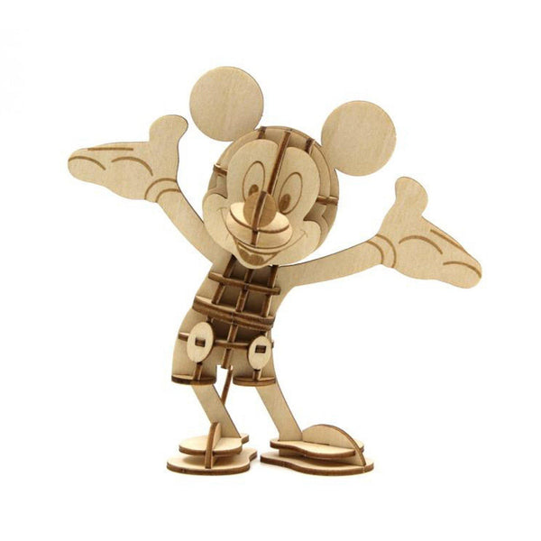 IncrediBuilds 3D Wooden Puzzle - Disney Mickey Mouse - KLOSH
