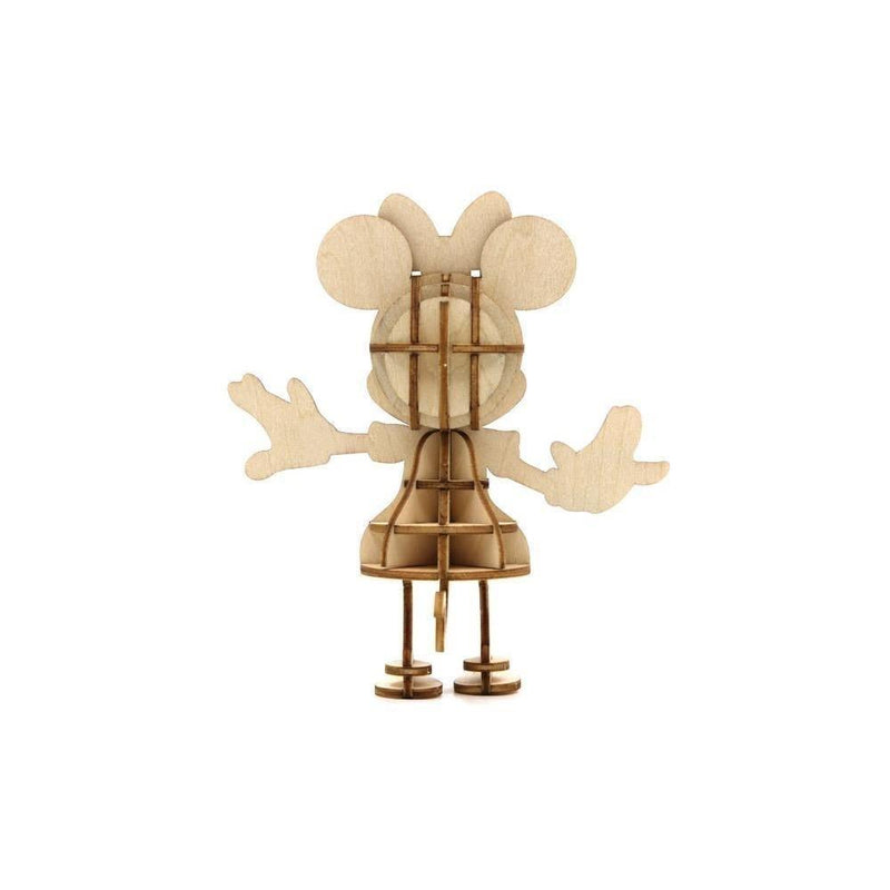 IncrediBuilds 3D Wooden Puzzle - Disney Minnie Mouse - KLOSH