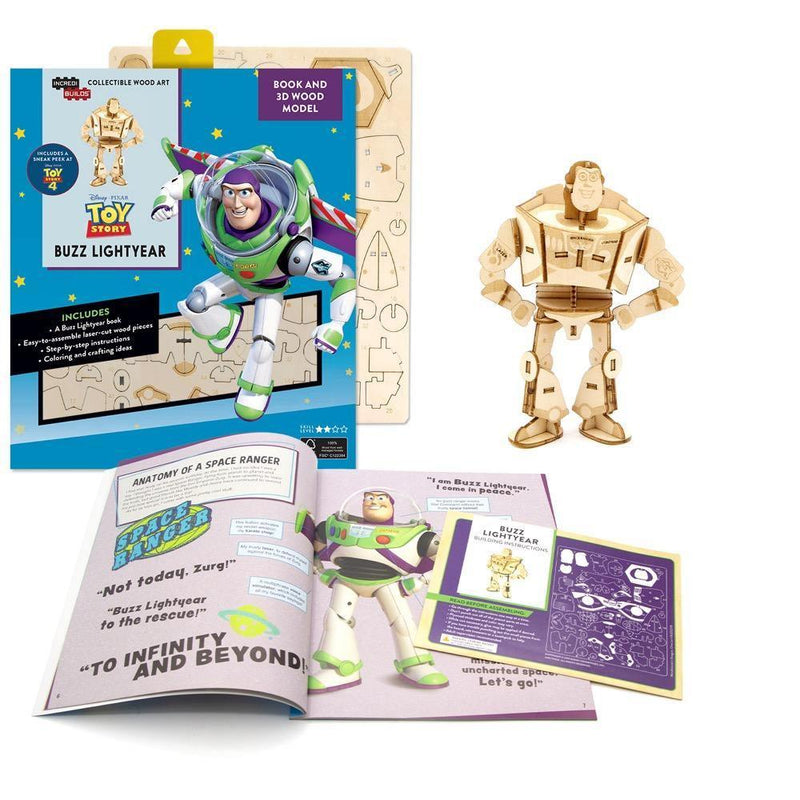 IncrediBuilds 3D Wooden Puzzle - Disney Toy Story Buzz Lightyear - KLOSH