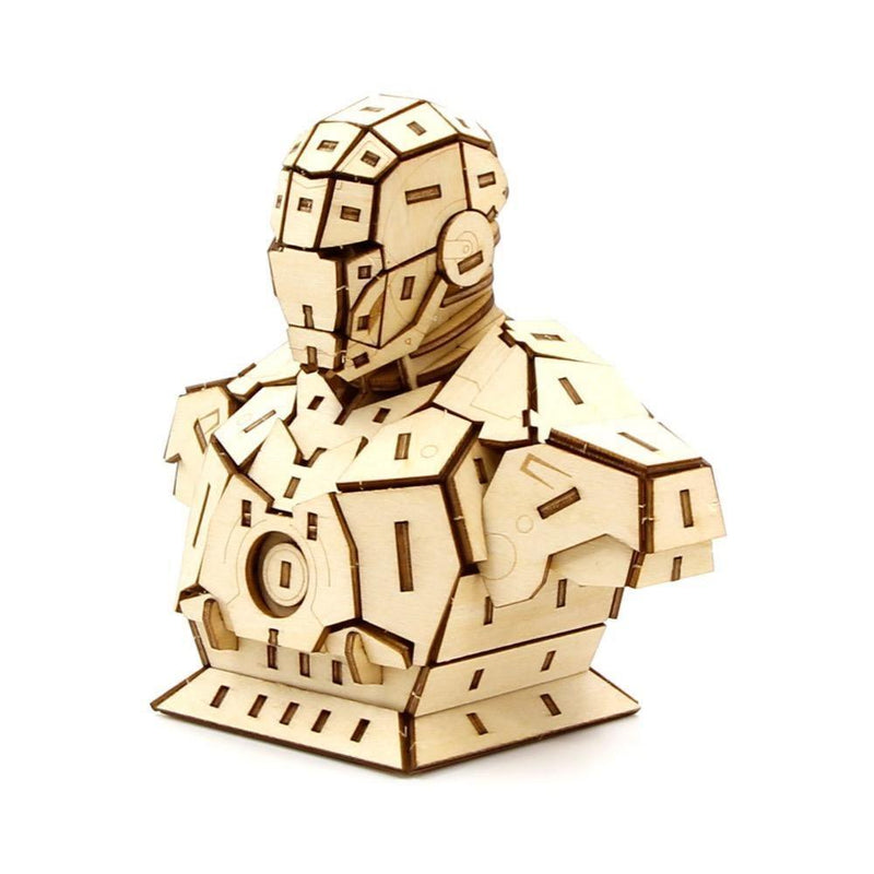 IncrediBuilds 3D Wooden Puzzle - Marvel Iron Man - KLOSH