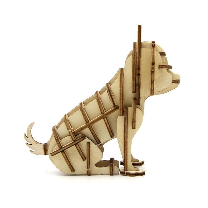 Jigzle 3D Wooden Puzzle - Chihuahua (NEW) - KLOSH