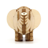 Jigzle 3D Wooden Puzzle - Elephant - KLOSH