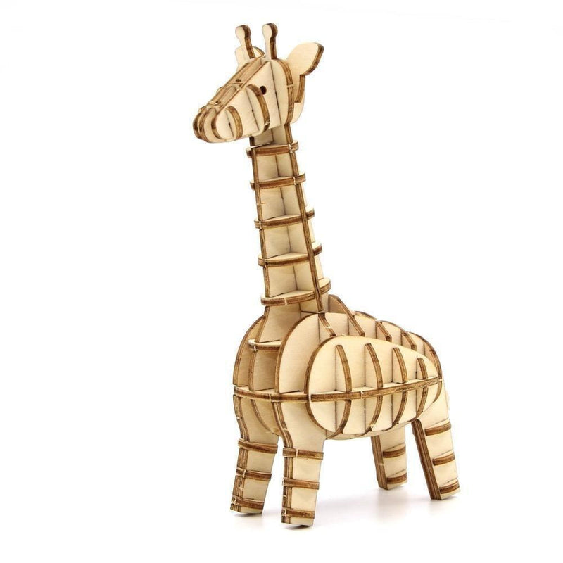Jigzle 3D Wooden Puzzle - Giraffe (NEW) - KLOSH