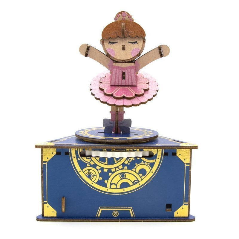 Jigzle 3D Wooden Puzzle - Musical Box Classic Ballet Dancer - KLOSH