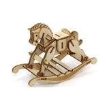 Jigzle 3D Wooden Puzzle - Rocking Horse (NEW) - KLOSH