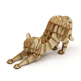 Jigzle 3D Wooden Puzzle - Stretching Cat - KLOSH