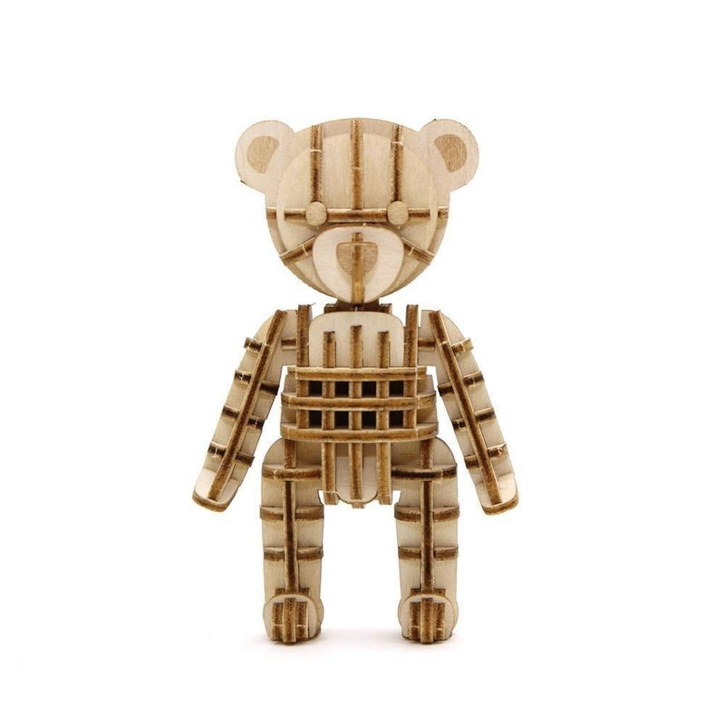 Jigzle 3D Wooden Puzzle - Teddy Bear (NEW) - KLOSH