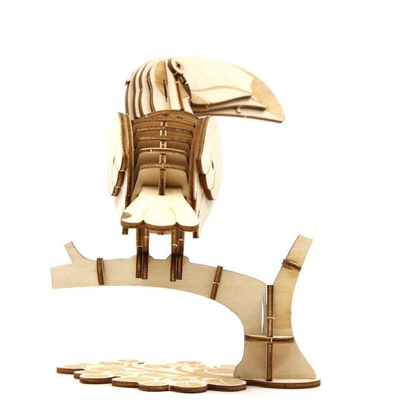 Jigzle 3D Wooden Puzzle - Toucan Bird (NEW) - KLOSH