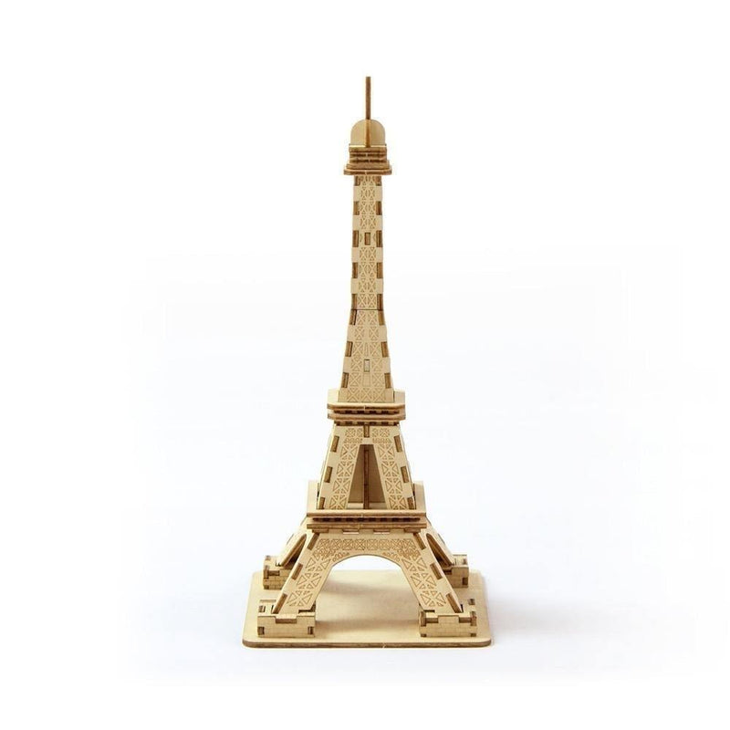 Jigzle Architecture 3D Wooden Puzzle - Eiffel Tower Small (NEW) - KLOSH