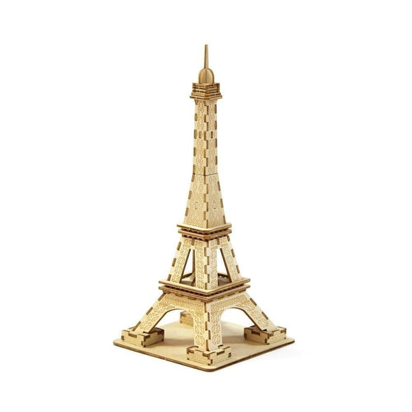Jigzle Architecture 3D Wooden Puzzle - Eiffel Tower Small (NEW) - KLOSH