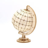 Jigzle Architecture 3D Wooden Puzzle - Globe - KLOSH