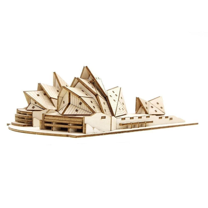 Jigzle Architecture 3D Wooden Puzzle Sydney Opera House (NEW) KLOSH