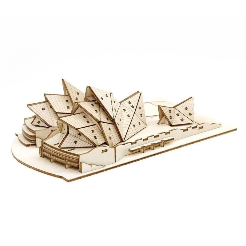 Jigzle Architecture 3D Wooden Puzzle Sydney Opera House (NEW) KLOSH