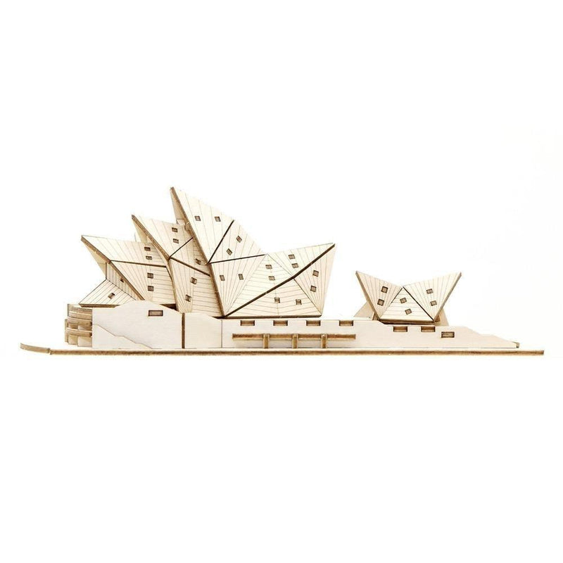 Jigzle Architecture 3D Wooden Puzzle Sydney Opera House (NEW) KLOSH