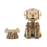 Jigzle Lifestyle Animal 3D Wooden Figurine - Golden Retriever - KLOSH